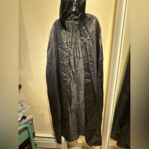 Unisex Black Halloween Cape